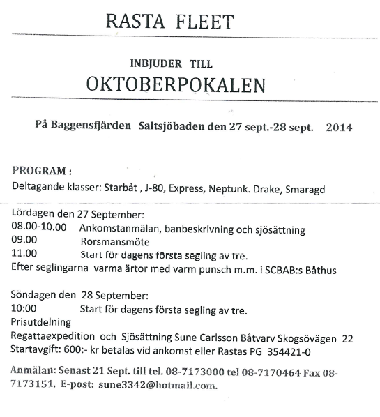 Oktoberpokalen